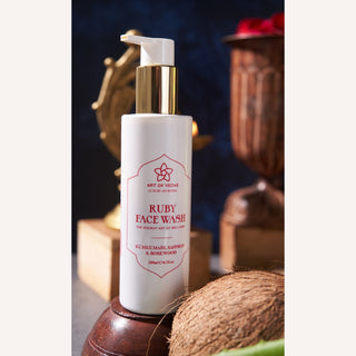 Ruby Face Wash - Ayurvedic Facial Wash and cleanser by Art of Vedas