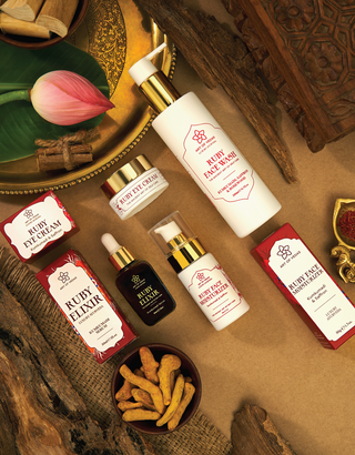 Ayurveda Exclusive Collection - Ruby Kumkumadi Skincare products by Art of Vedas