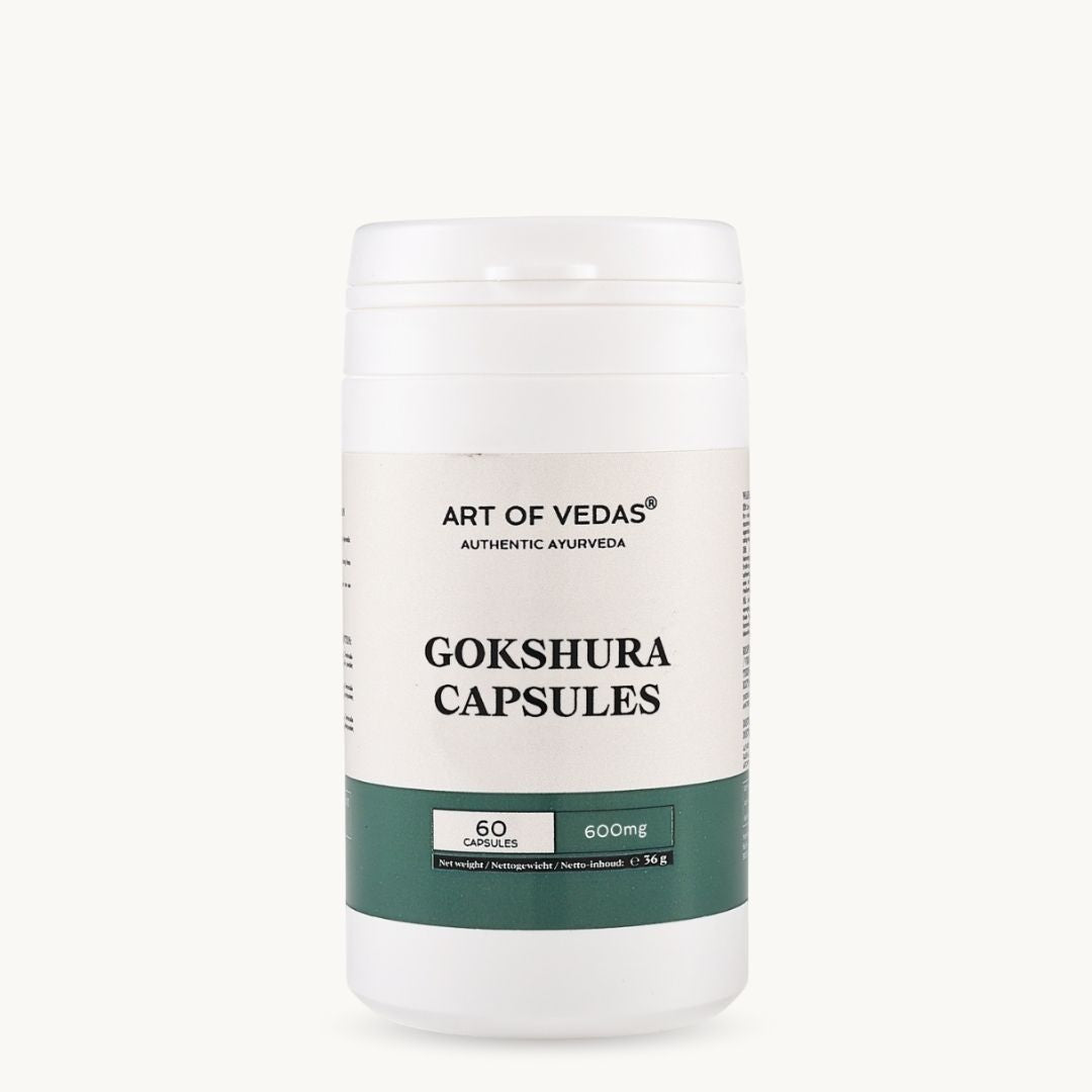Art of Vedas Gokshura Capsules - Ayurvedic Supplement for Kidney and Urinary Health