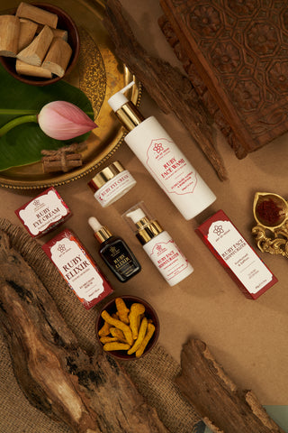 Art of Vedas - Ruby Collection - Ayurvedic Skincare and Wellness collection with Kumkumadi and Royal Saffron Rituals