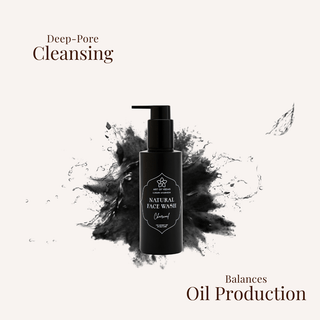 Experience the power of activated charcoal with Art of Vedas Natural Charcoal Face Wash: A gentle yet effective cleanser for all skin types.