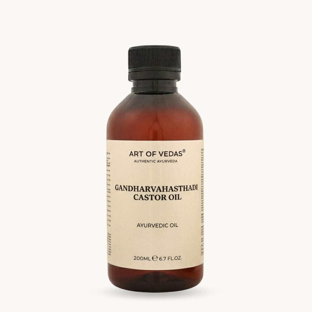 Art of Vedas, Gandharvahasthadi Eranda Thailam, 200ML, classical Ayurvedic Thailam