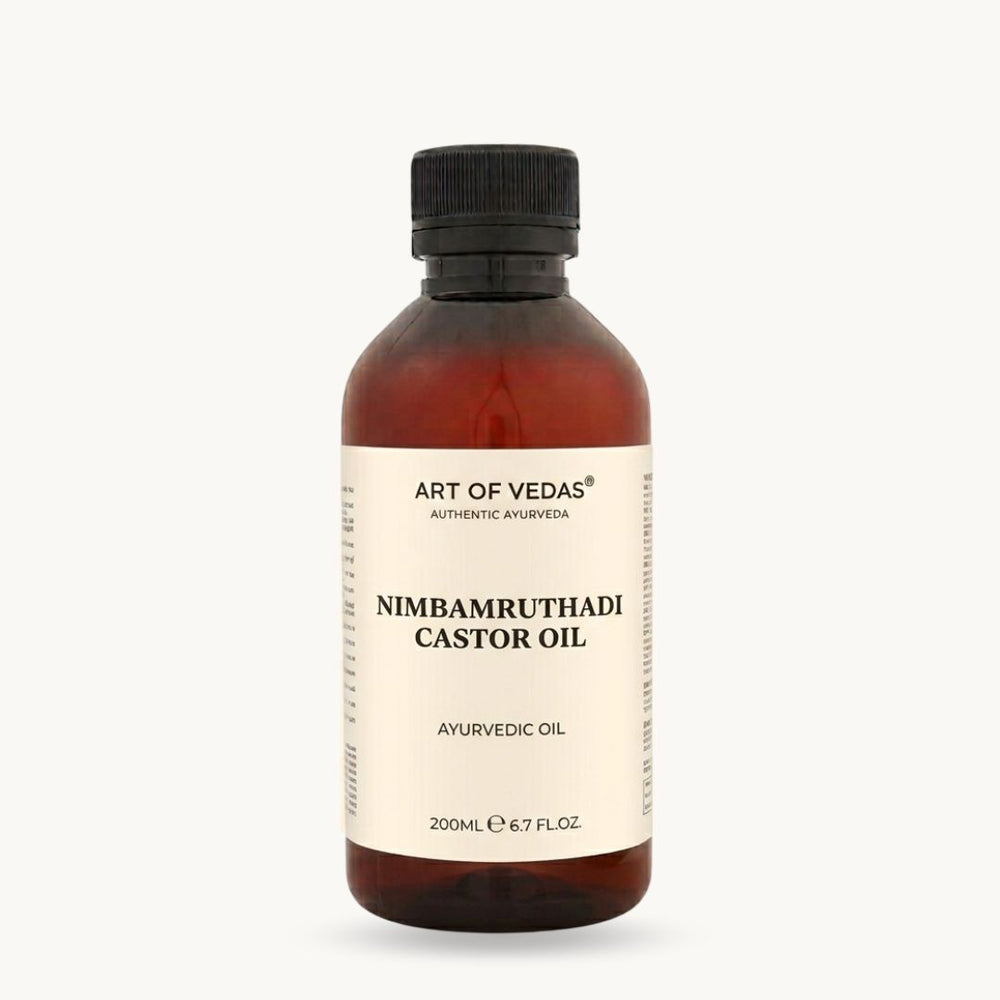 Art of Vedas, Nimbamruthadi Eranda Thailam, 200ML, classical Ayurvedic Thailam
