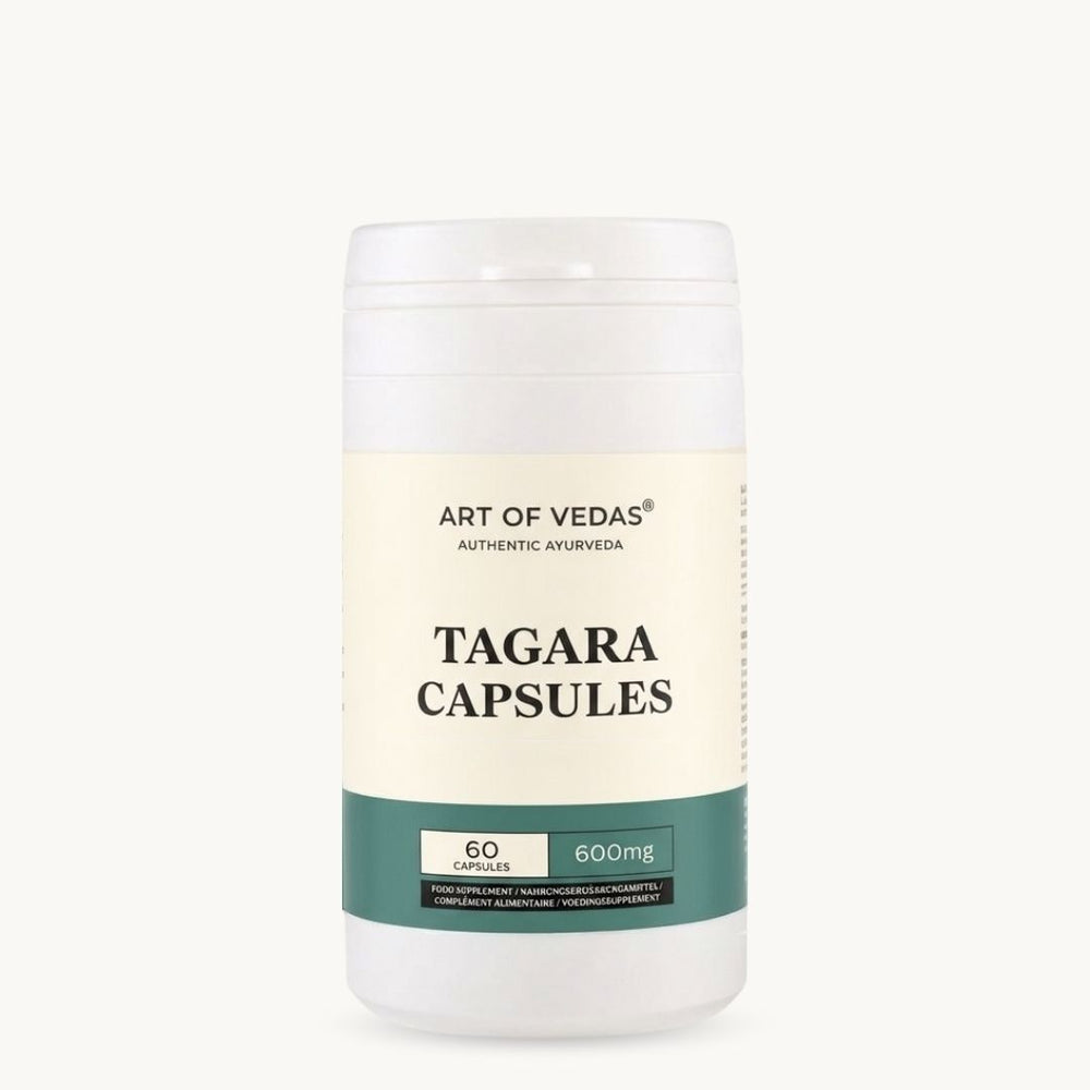 Art of Vedas, Tagara Capsules, Ayurvedic supplement